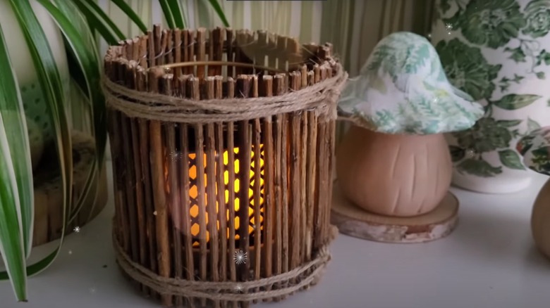 twig lantern