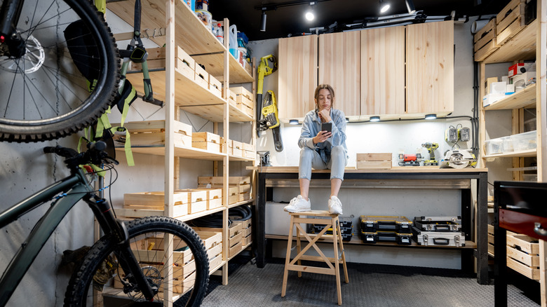 organized garage