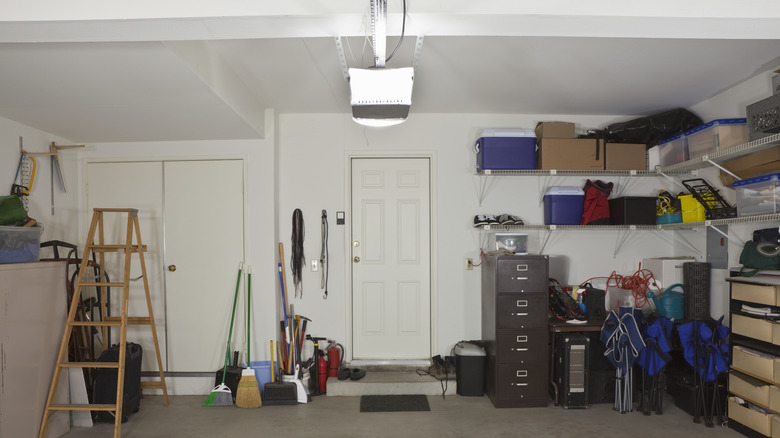 clean and organized garage