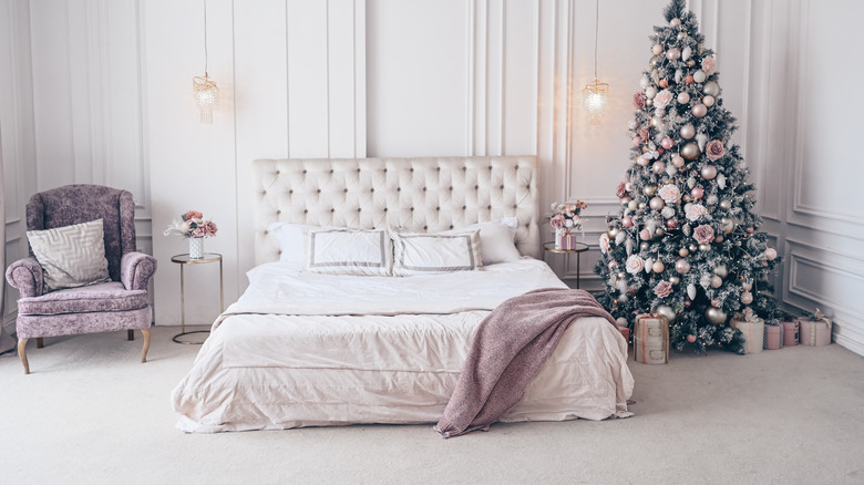 lilac bedroom