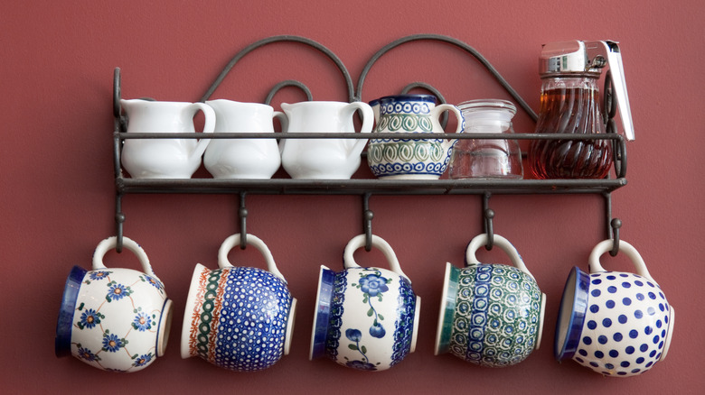 beautiful arrangement of kitchen items