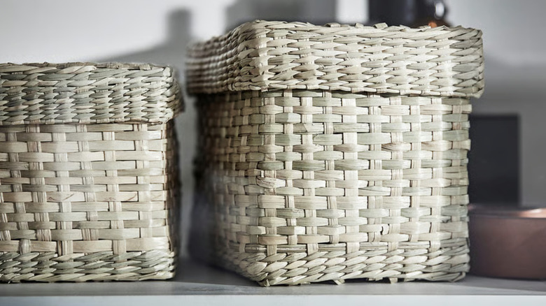 IKEA LURPASSA boxes with lid