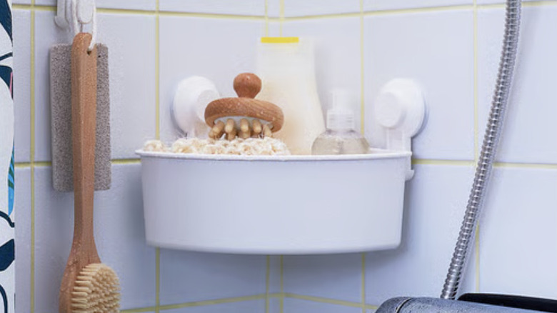 IKEA TISKEN corner basket