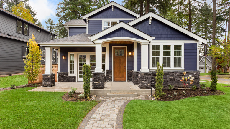 stone walkway