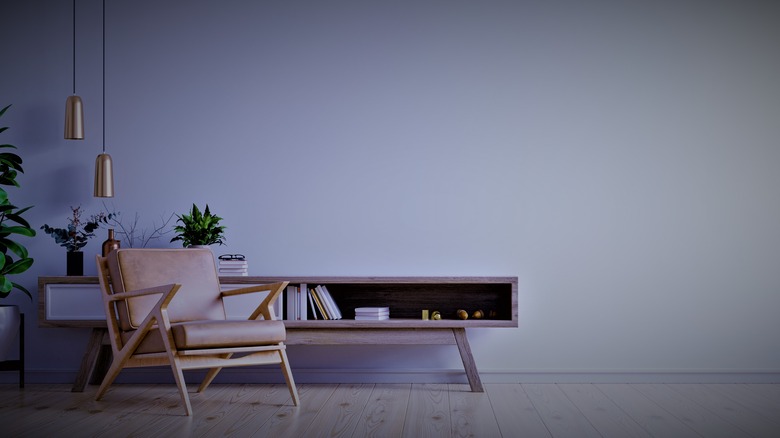 book on low table