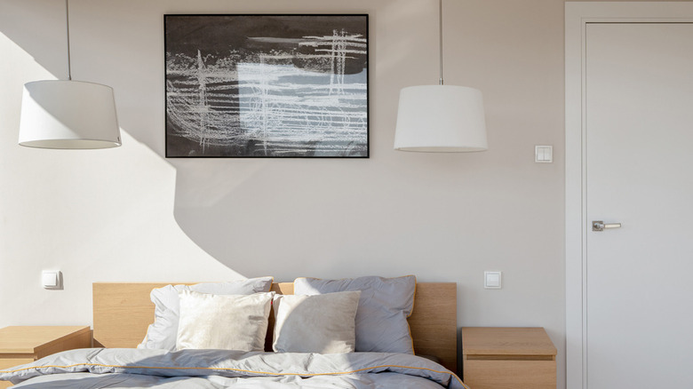 low hanging ceiling lamp shades