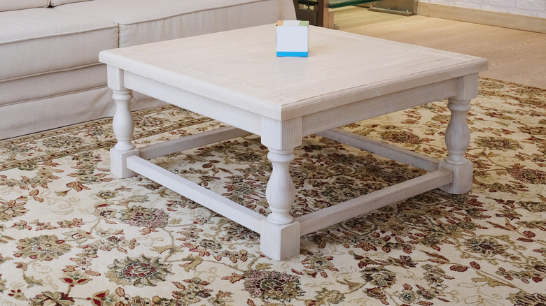 rug in a bedroom