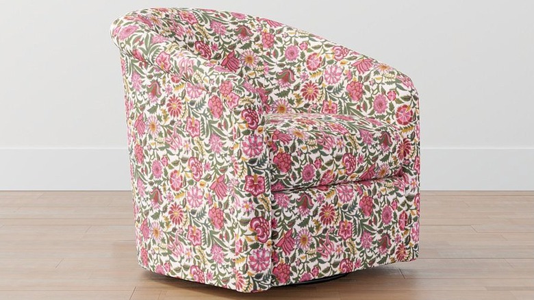 Pottery Barn Maeve floral-print chair