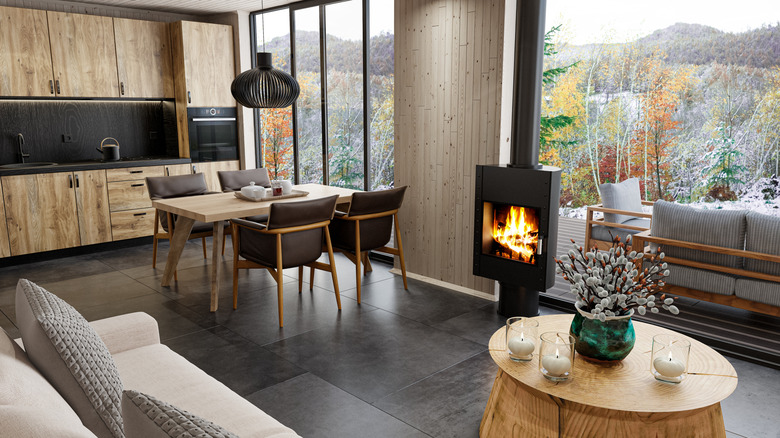 Scandinavian-inspired living room