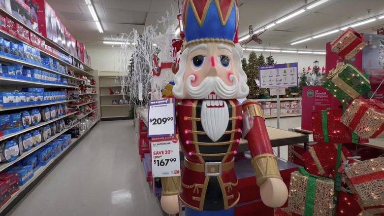 Big Lots Christmas section 