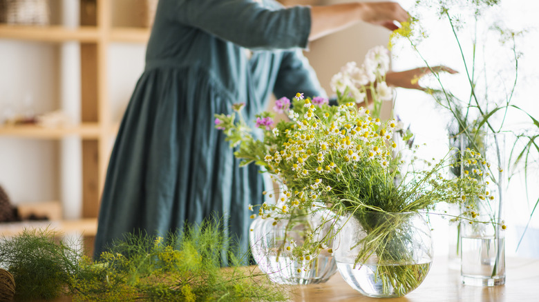 guests have fun at home dinner party