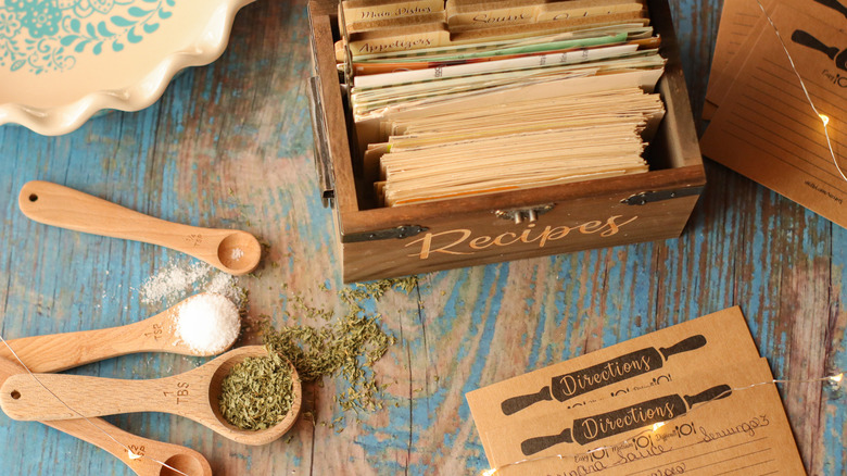 heirloom recipe box