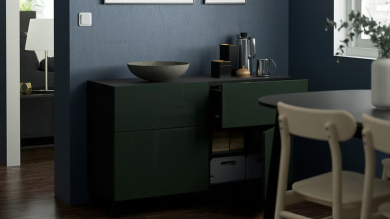 IKEA BESTÅ Storage combination with doors/drawers