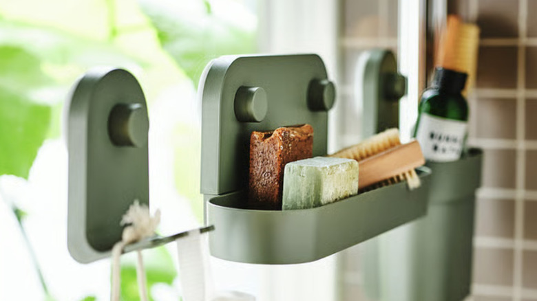 IKEA ÖBONÄS Wall shelf with suction cup