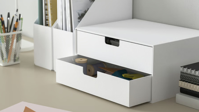 IKEA FJÄDERHARV mini chest with 2 drawers