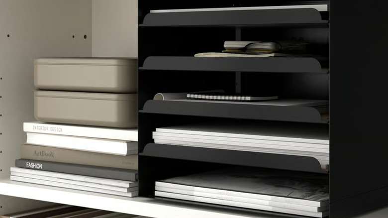 IKEA HARVMATTA letter tray
