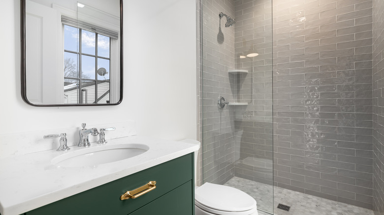 textured subway tile