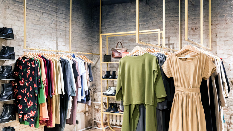 clothing racks