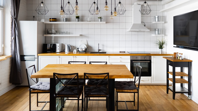 Industrial farmhouse kitchen