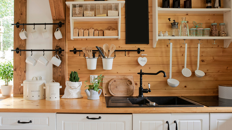 rustic kitchen 