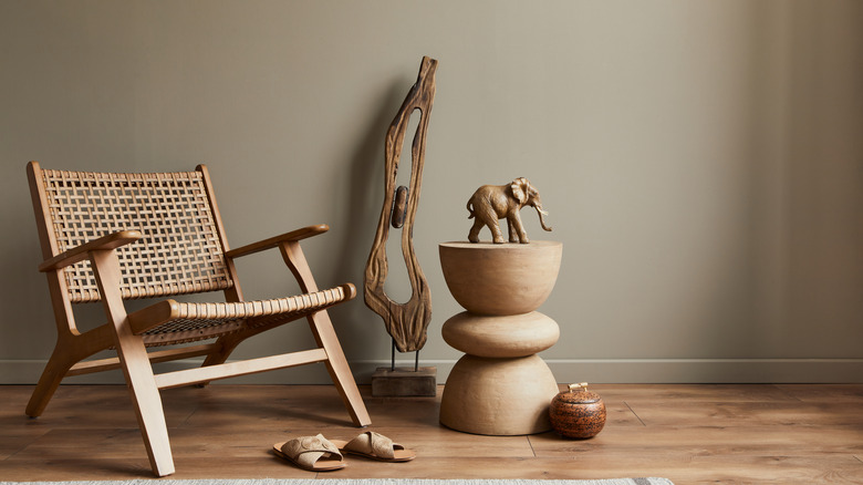 tan living room