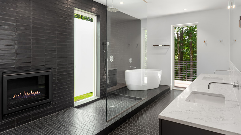 15 Unique Black Tile Bathroom Ideas Every Dark Aesthetic Lover