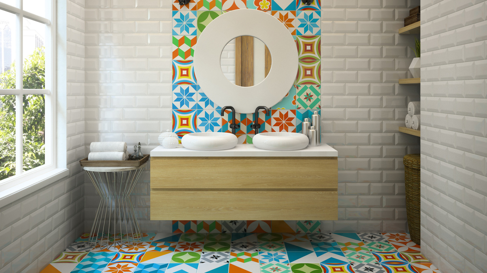 25 Unique Bathroom Tile Designs That Will Make You Want To Do A Remodel