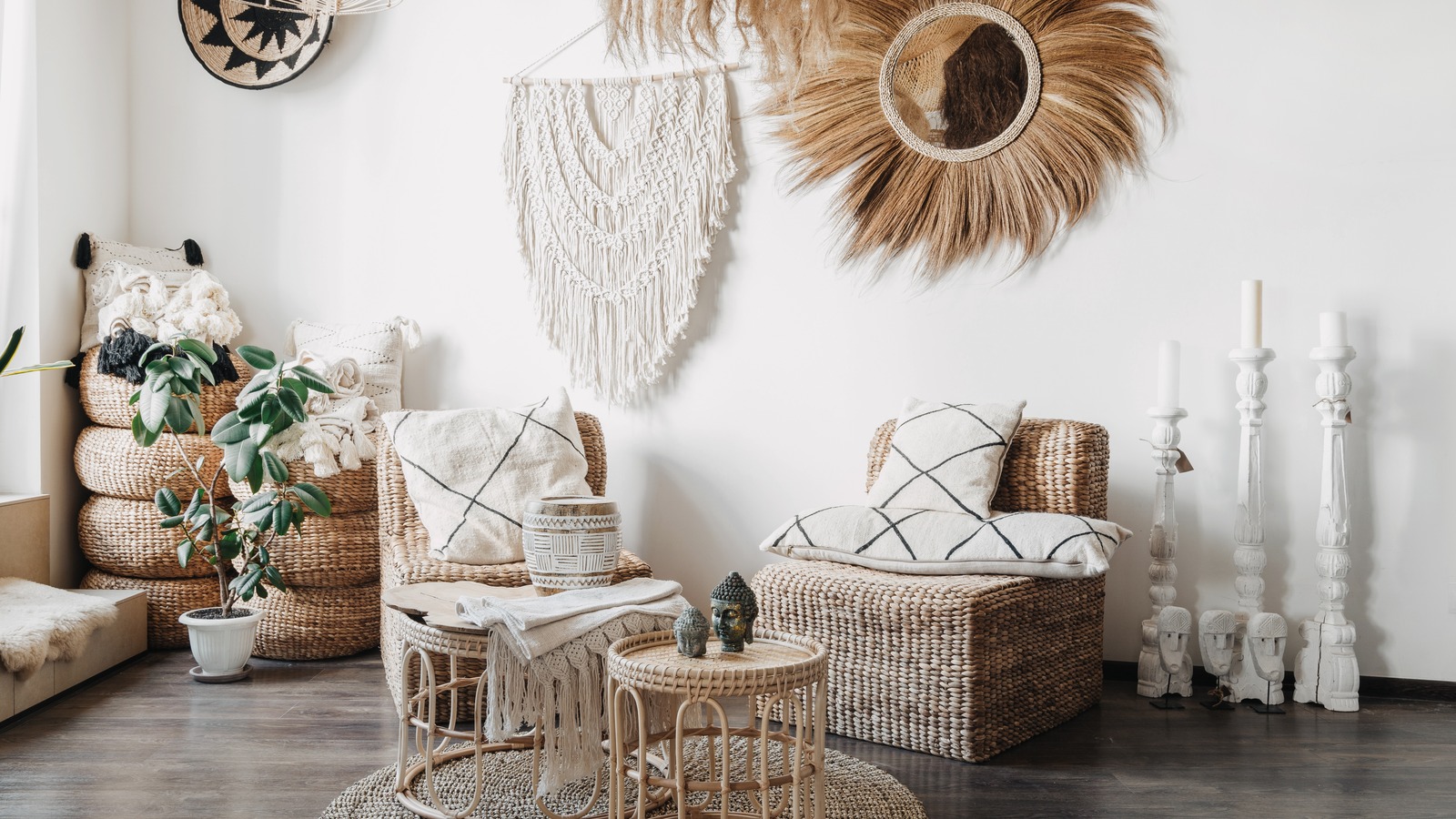 25 Ways To Achieve A Boho-Chic Living Room