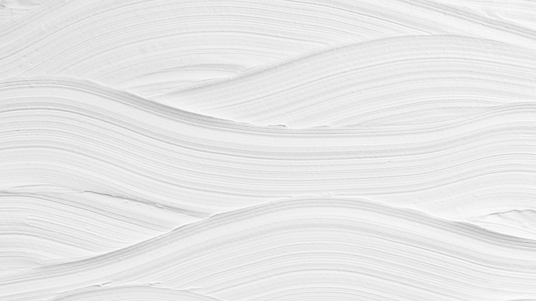 Plaster with texture