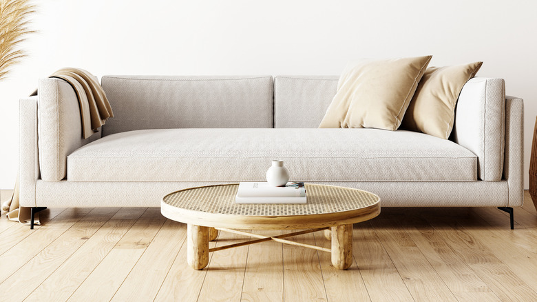 Fabric sofa