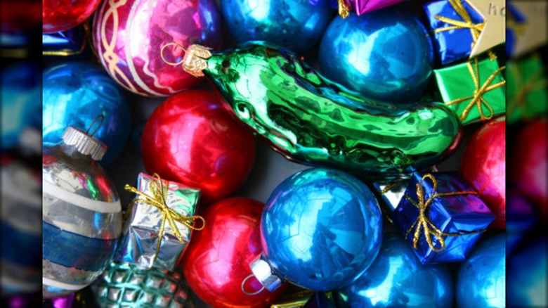 Vintage Christmas ornaments