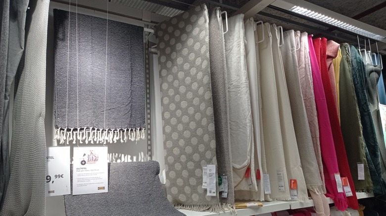 curtains at ikea