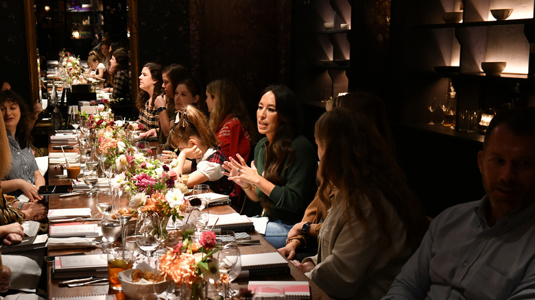 Joanna Gaines at a dinner event