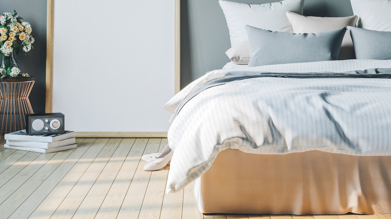covered box spring