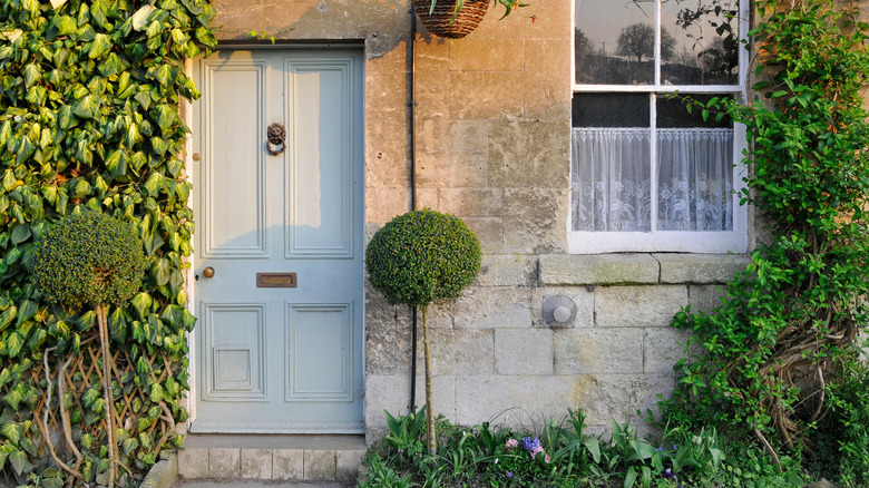 a simple English home