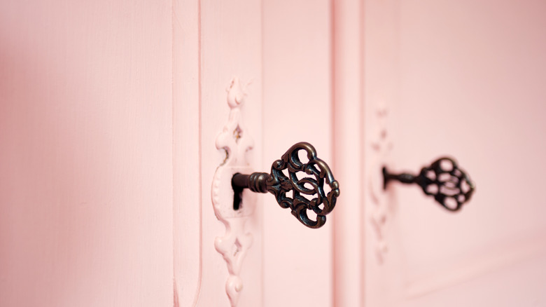 Pink door