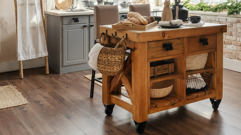 Scandinavian kitchen materials