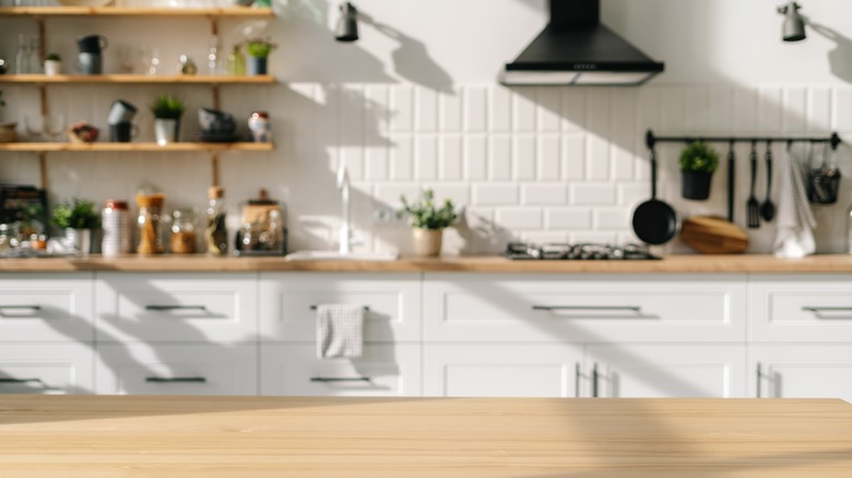 White subway tile