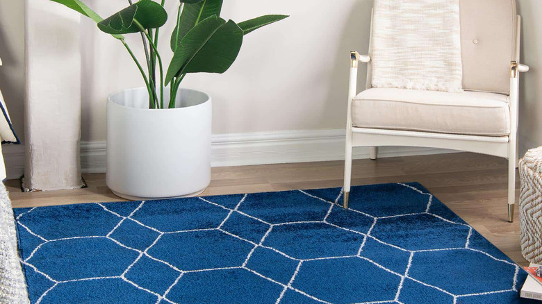 geometric rug