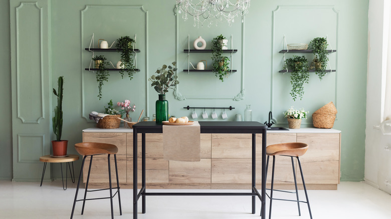 sea green apartment