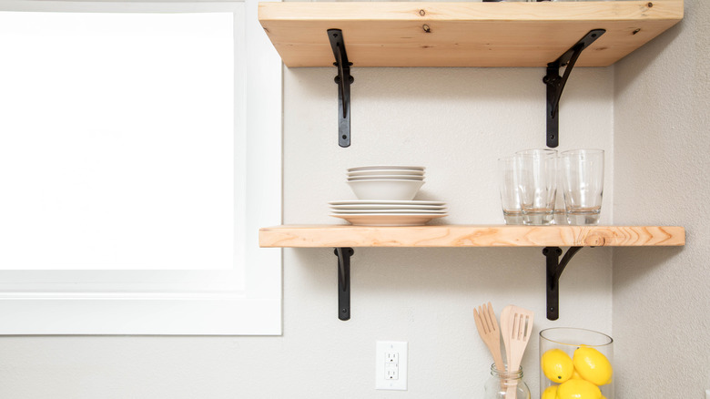 floating shelves