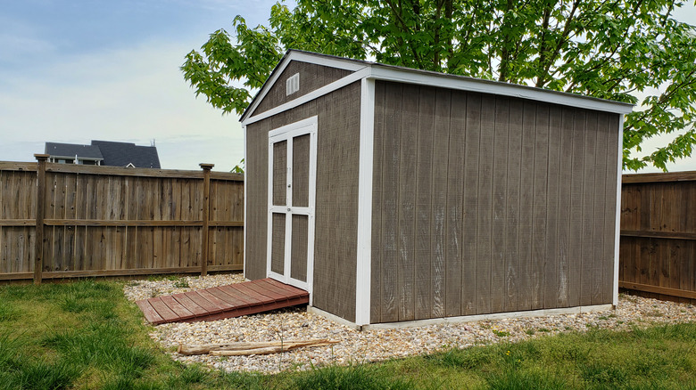 traditional shed
