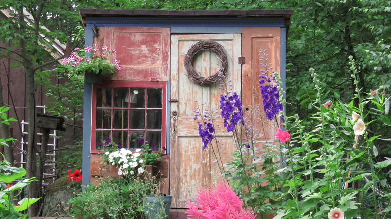 shed recycled materials