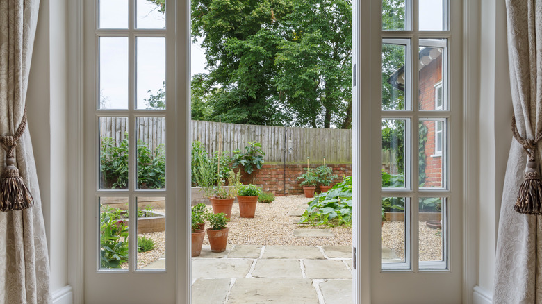 french windows