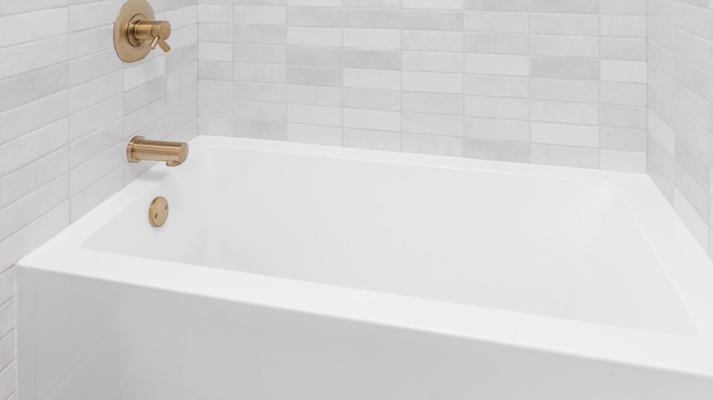 luxury brass faucet