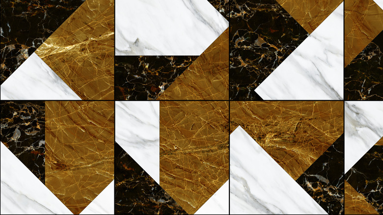 mosaic tile flooring