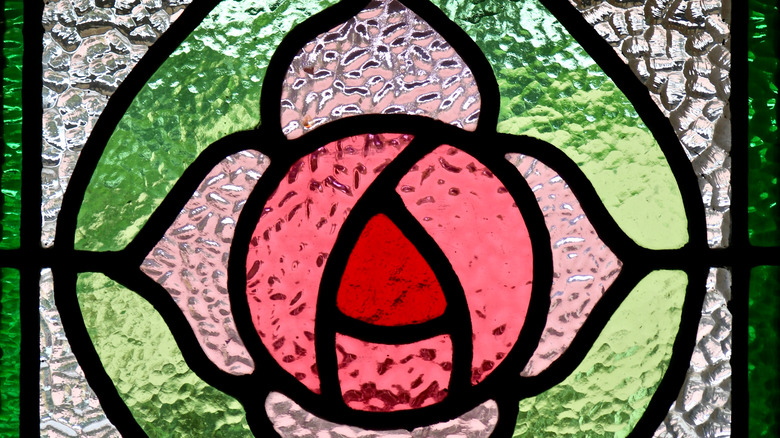 stained glass window