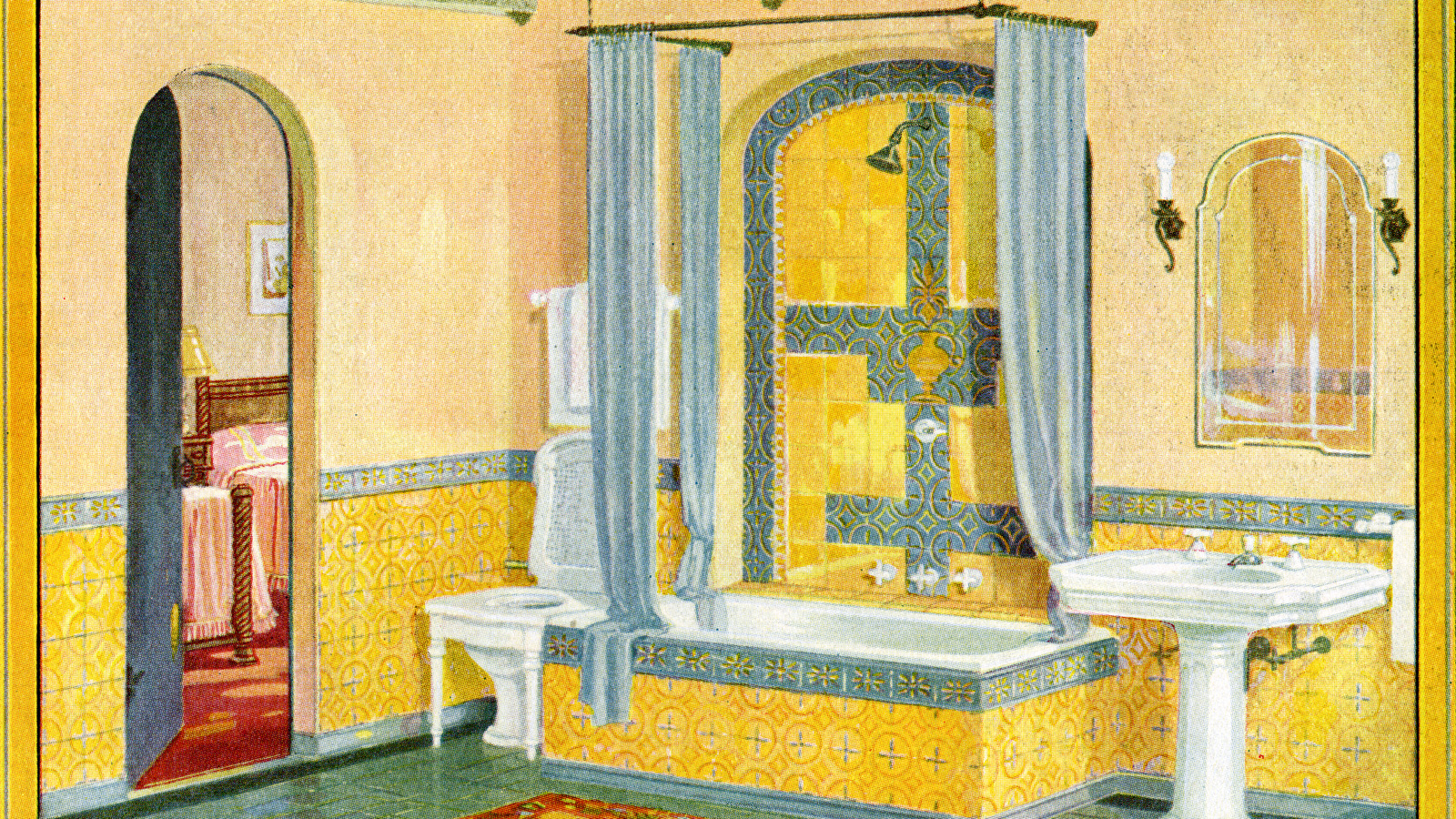 40 Art DecoInspired Bathrooms That'll Take You Back To The Roaring '20s