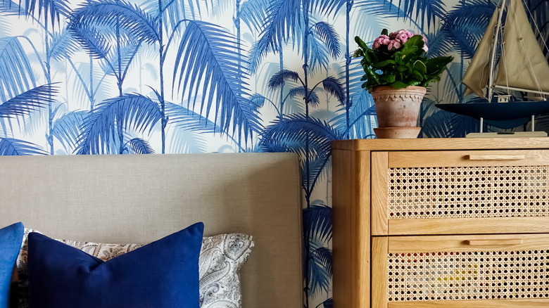 tropical bedroom