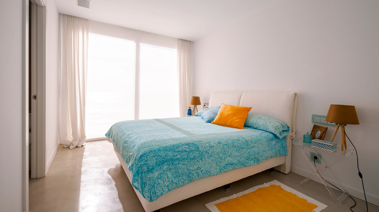 blue bedroom